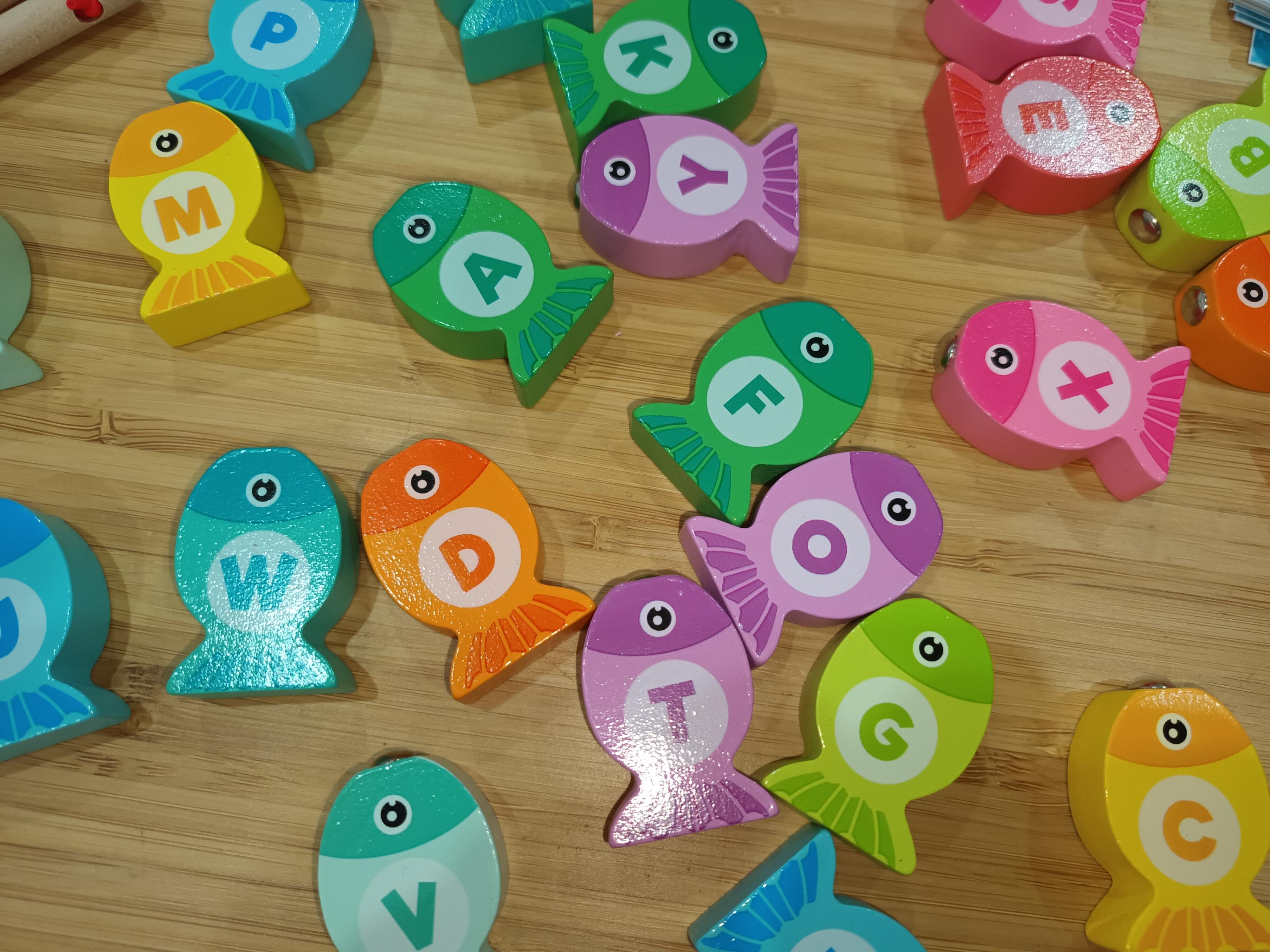 Cherche et trouve - Pêche aux poissons