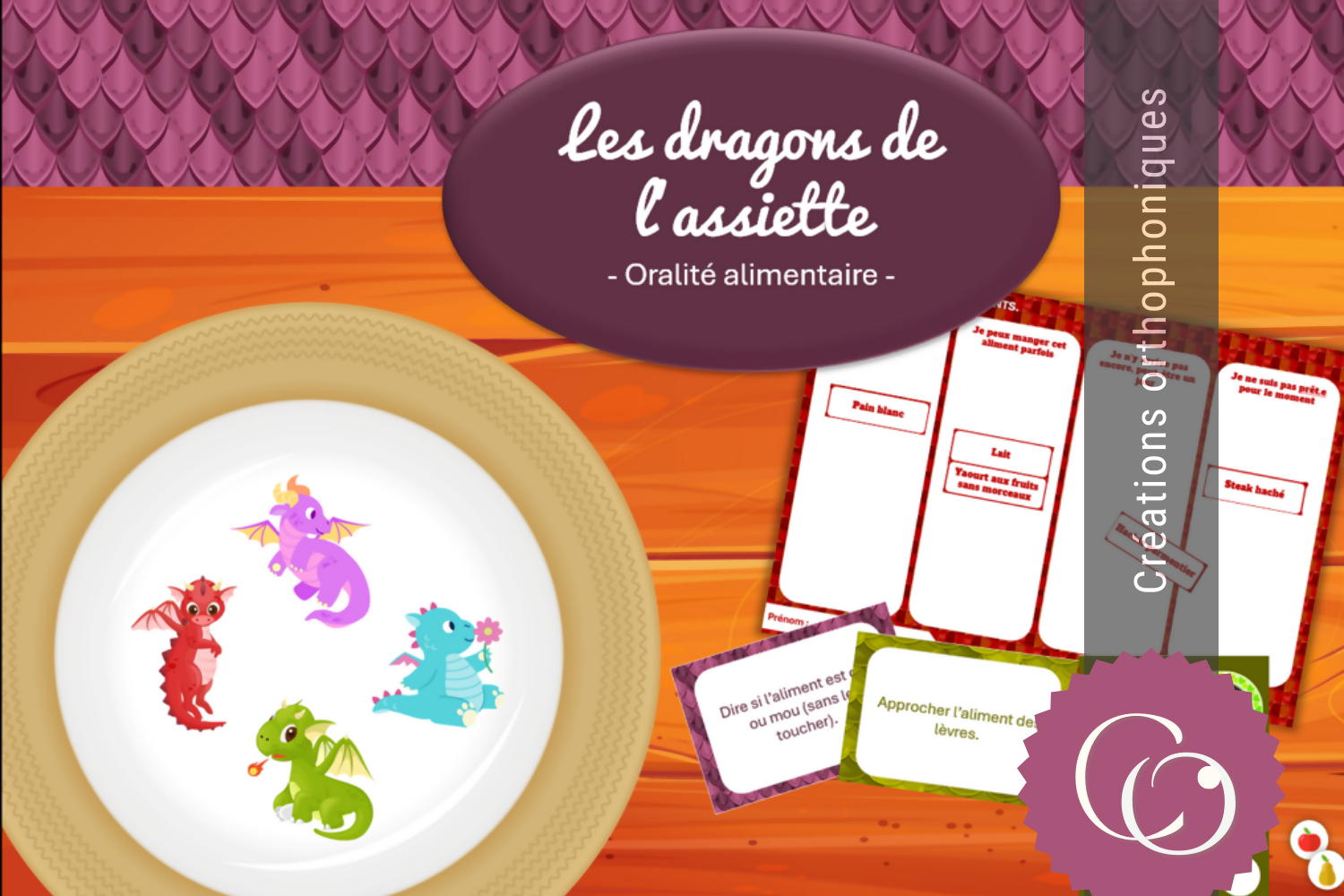 đ Les dragons de lâassiette