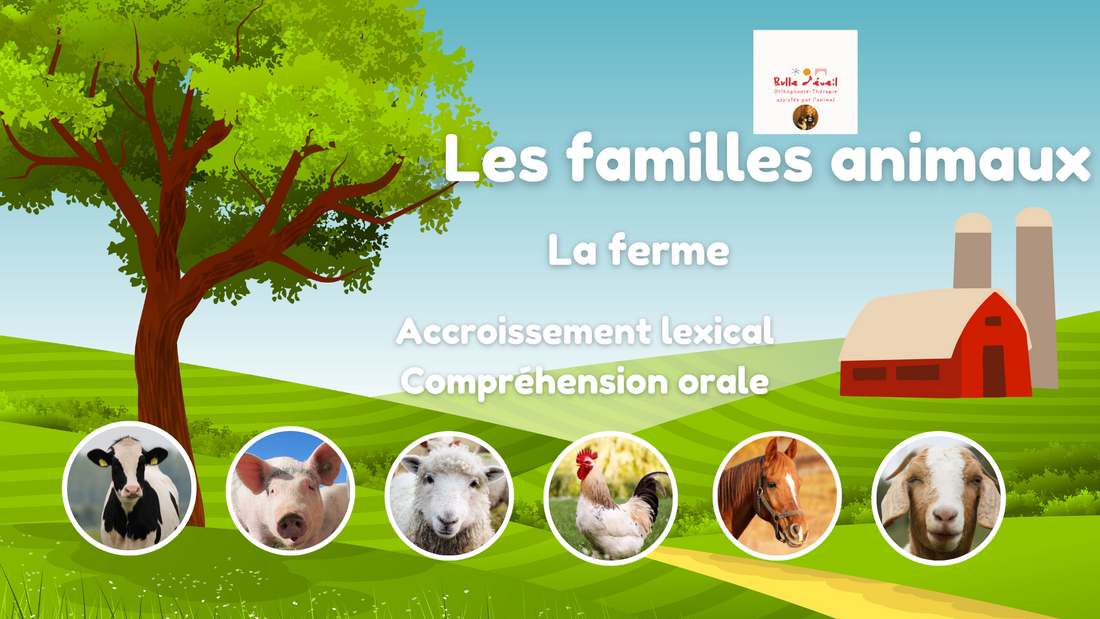 Les familles des animaux La ferme