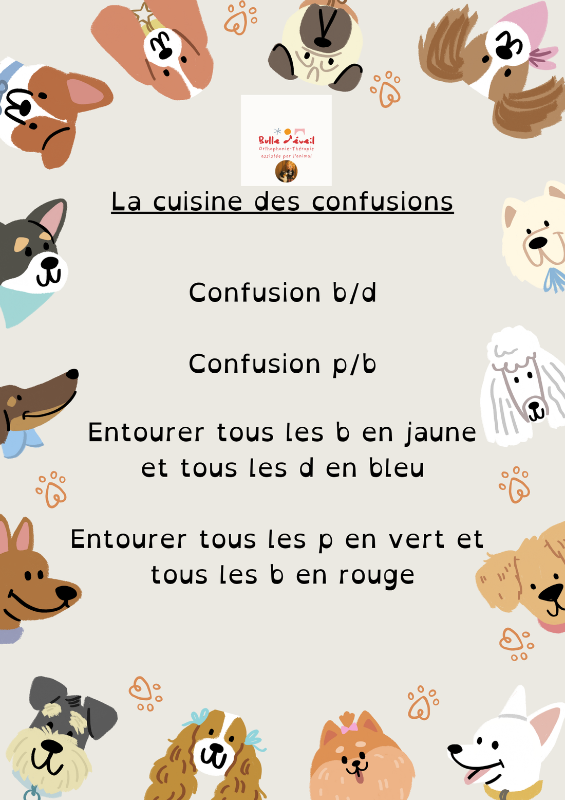 La cuisine des confusions