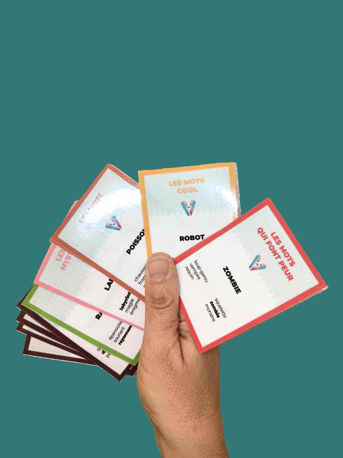 💬 Jeu de 7 familles – Les mots personnifiés (volume 1)