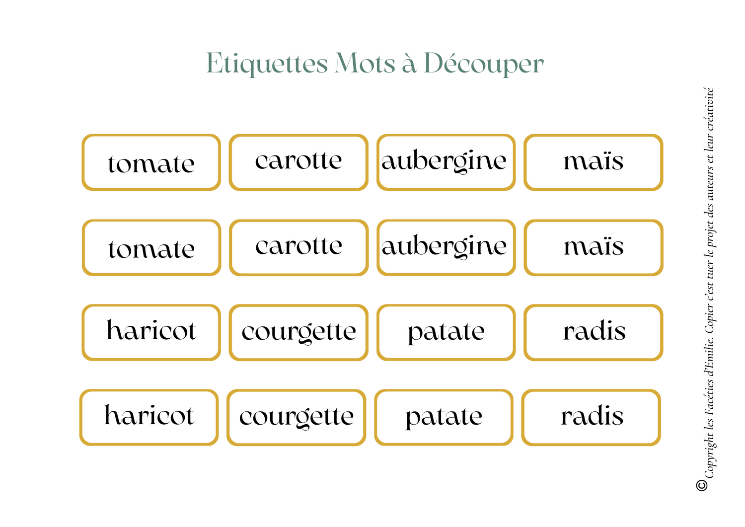 Association Mots/Images idéal clavier prédictif TD Snap