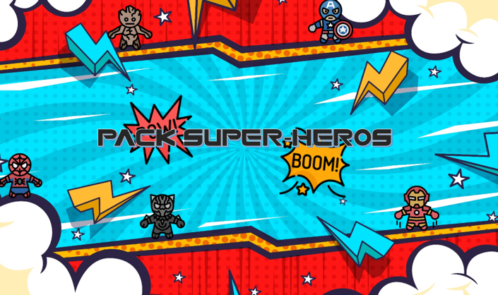 Pack Super-héros