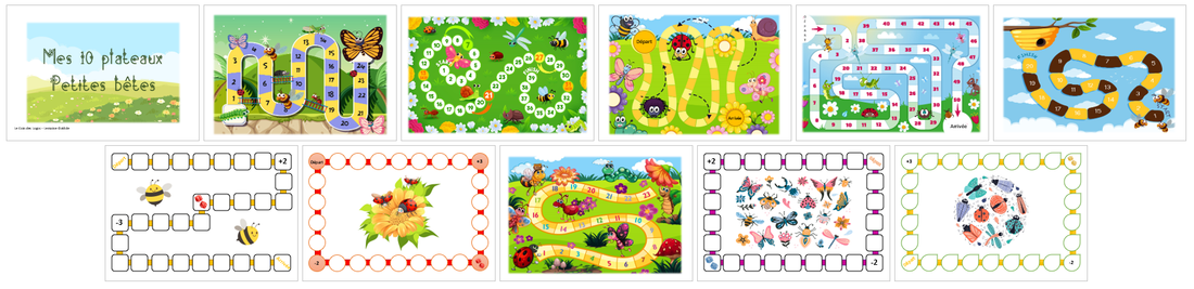 Mes 10 plateaux - Petites bêtes PDF