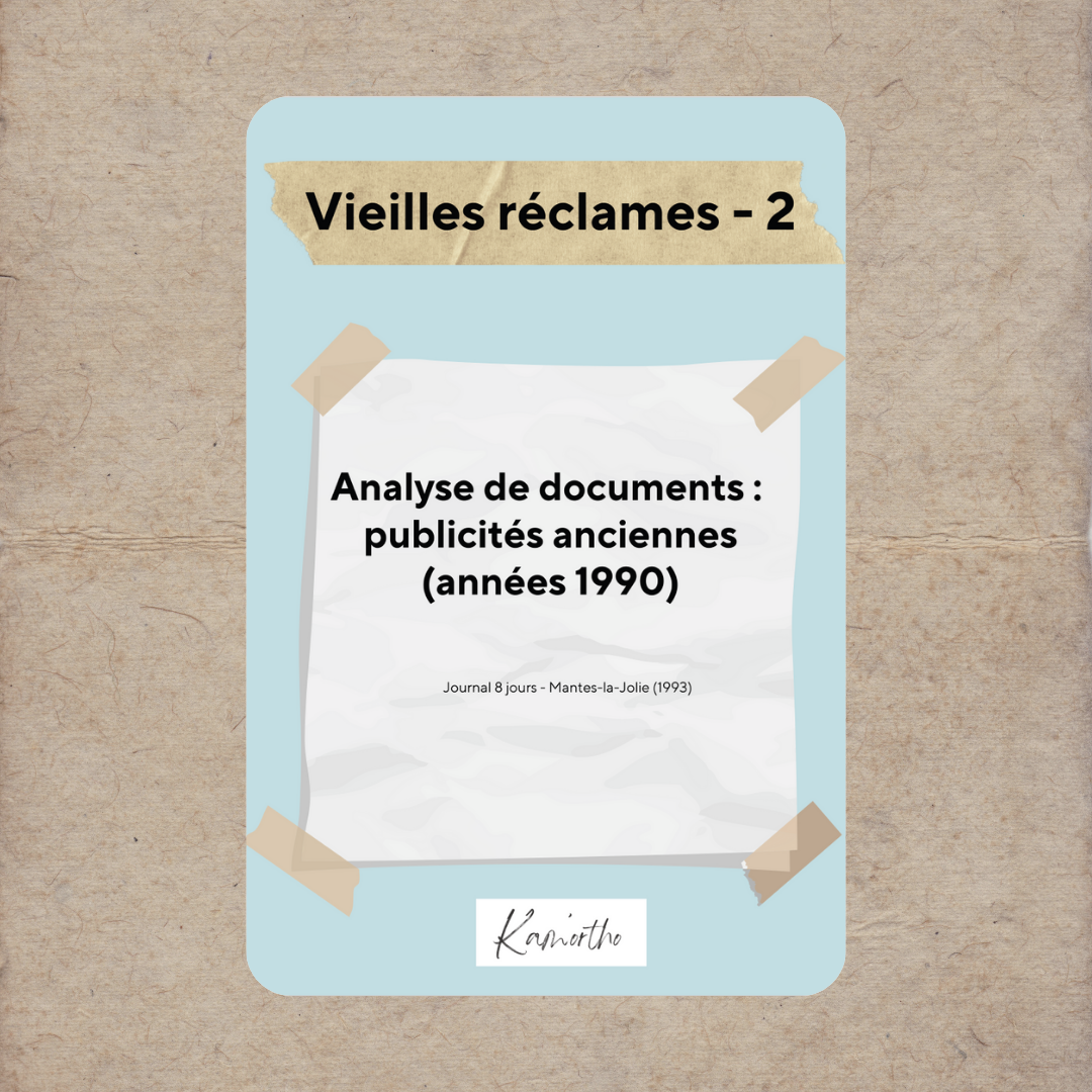 Vieilles réclames - 2 (années 1990)