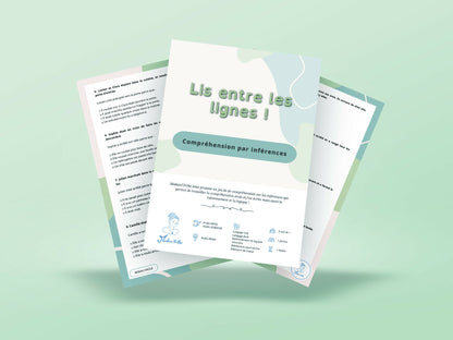 Lis entre les lignes ! Compréhension par inférences - Textes courts et questions (PDF)