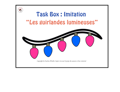 Task Box imitation/Algorithme &quot;Les guirlandes lumineuses&quot;