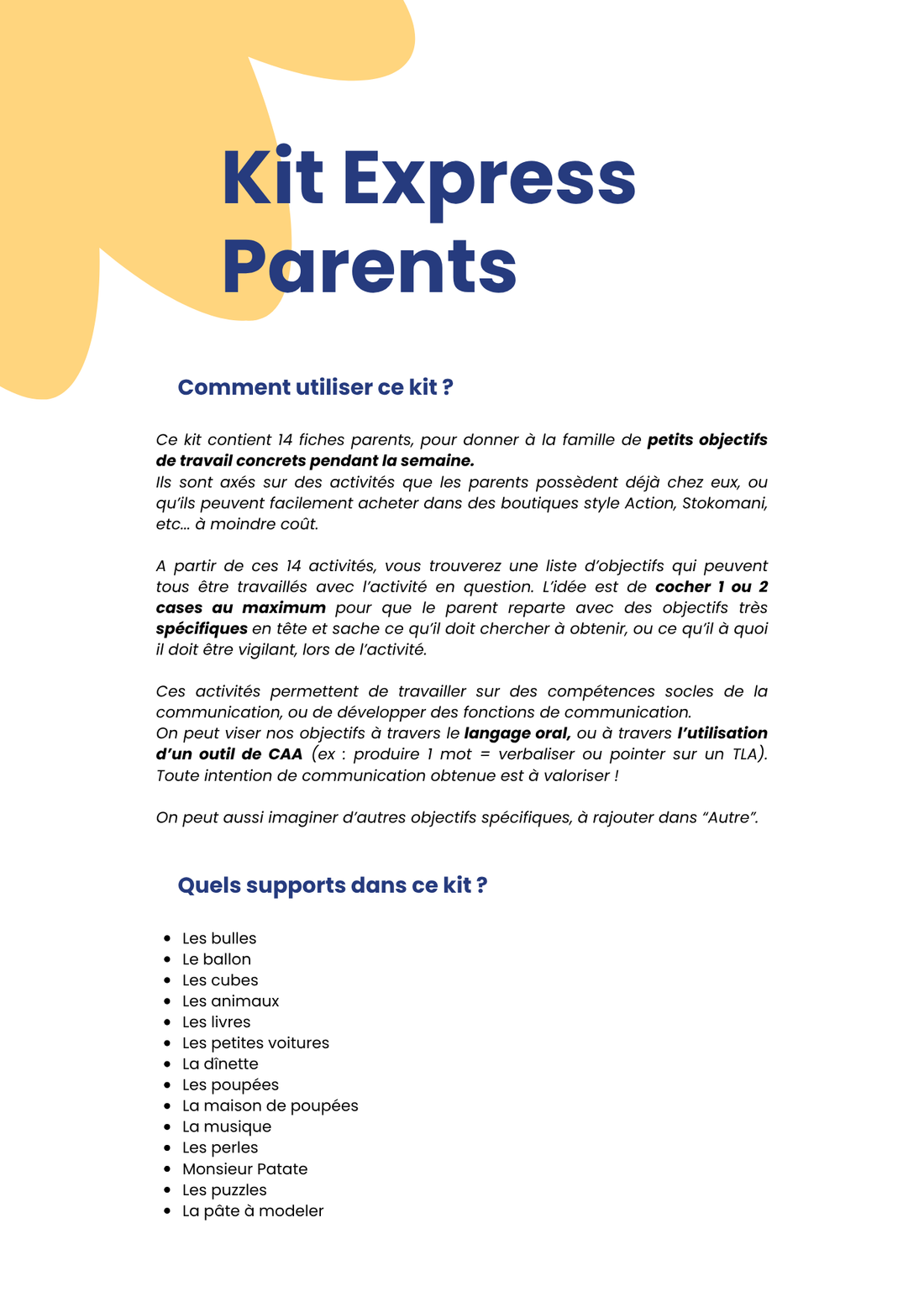 Kit Express Parents