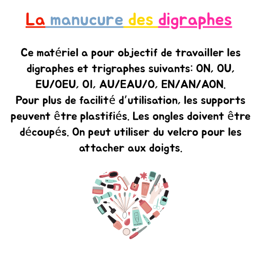 La manucure des digraphes
