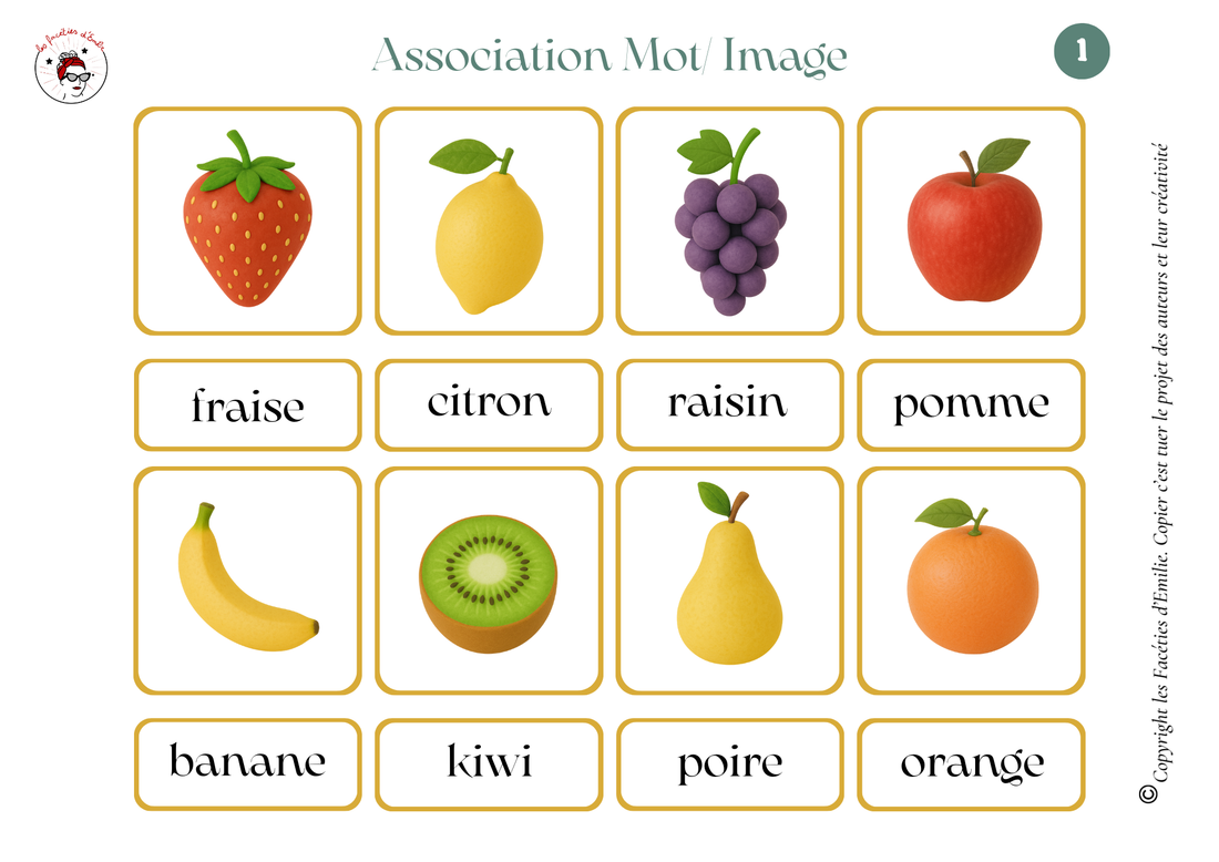 Association Mots/Images idéal clavier prédictif TD Snap