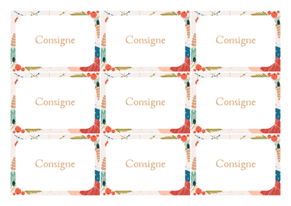 Template de cartes de Noël