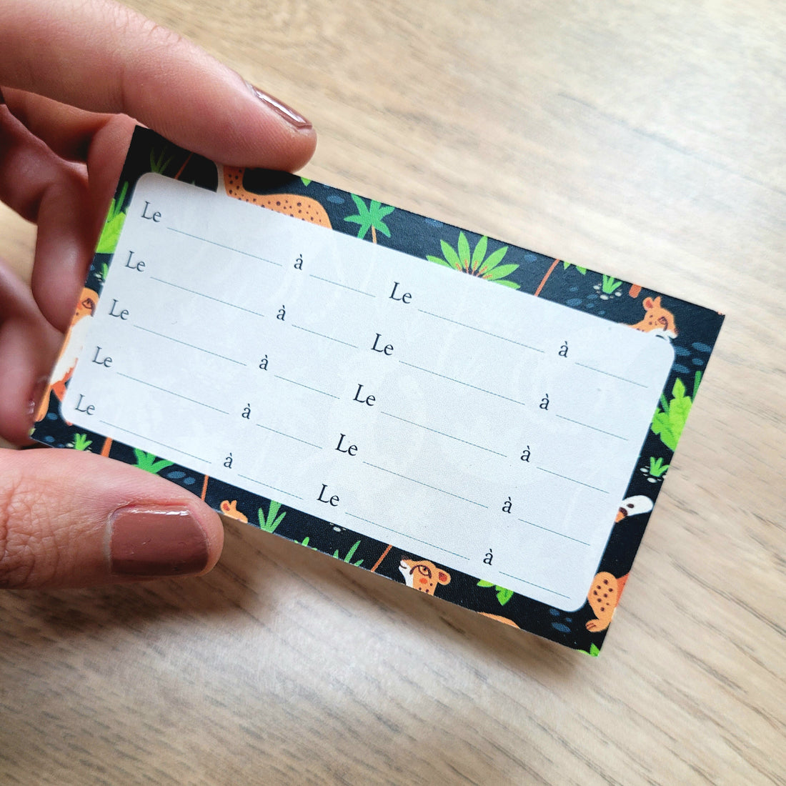Cartes &quot;Mes rdv chez...&quot;