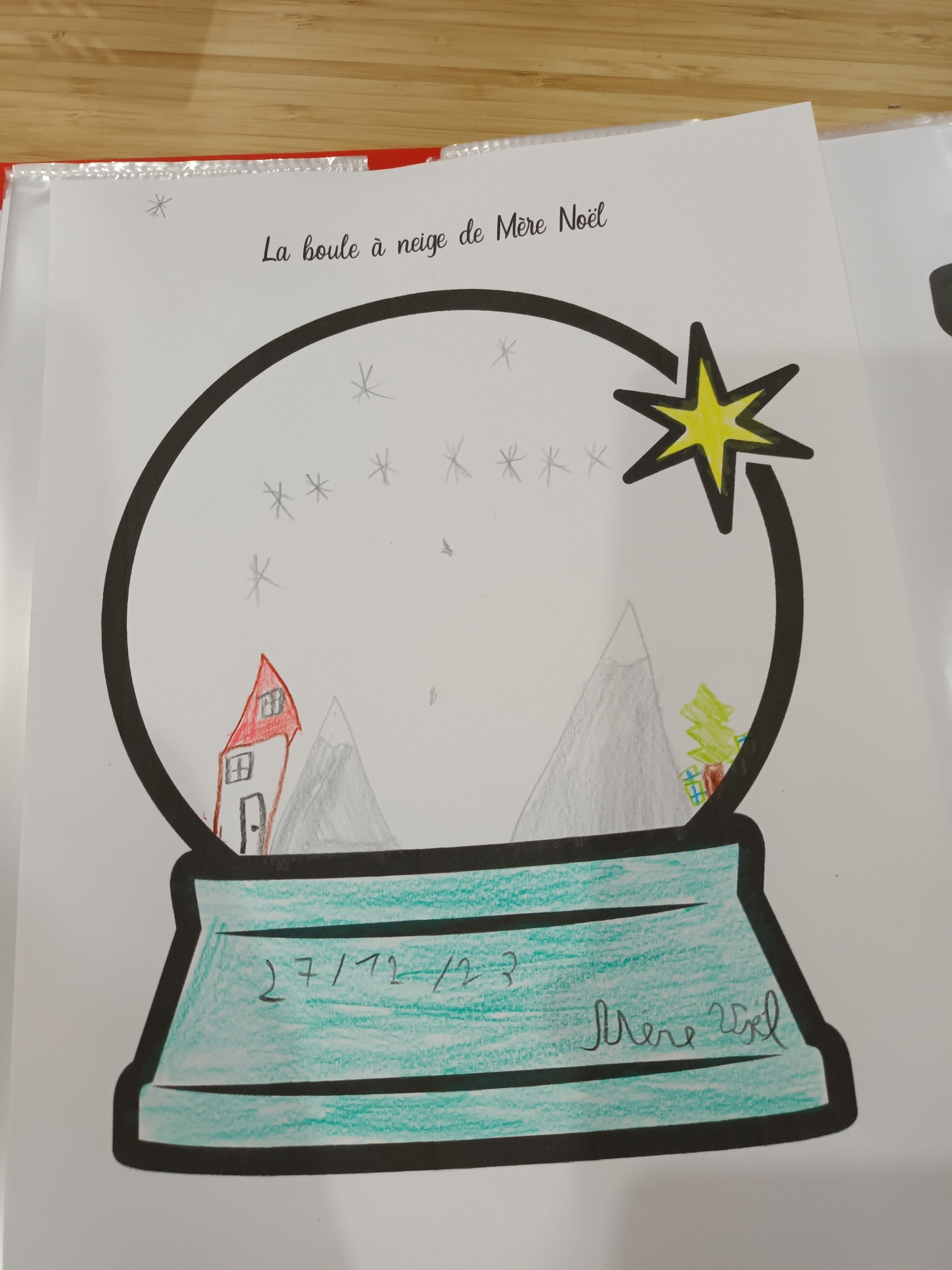 La boule à neige de Mère Noël