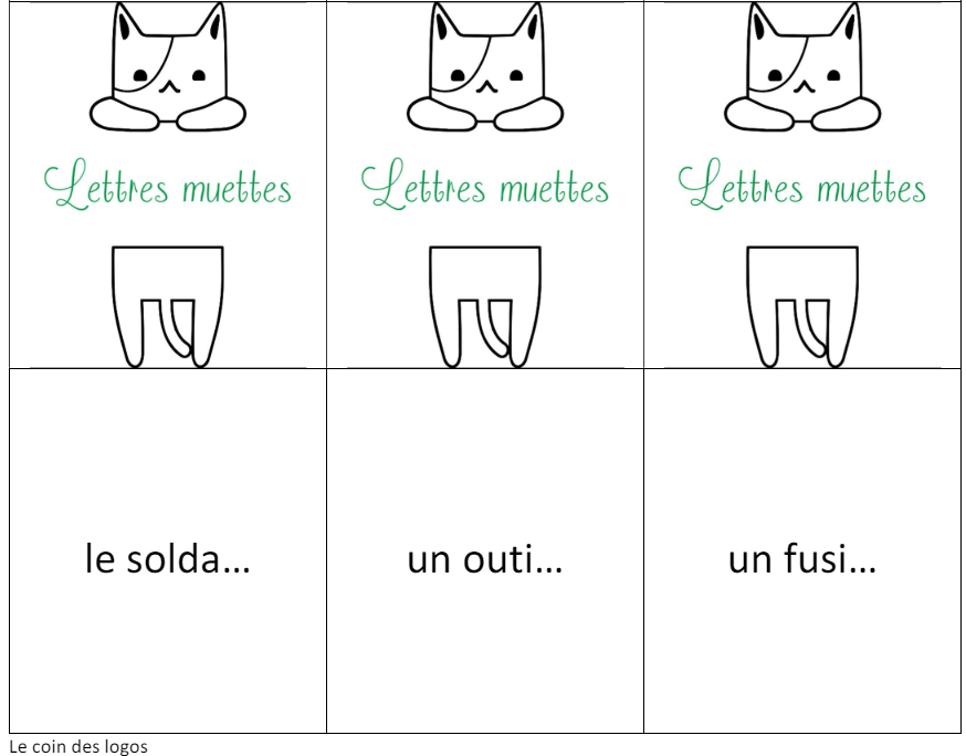 Chats Lettres Muettes