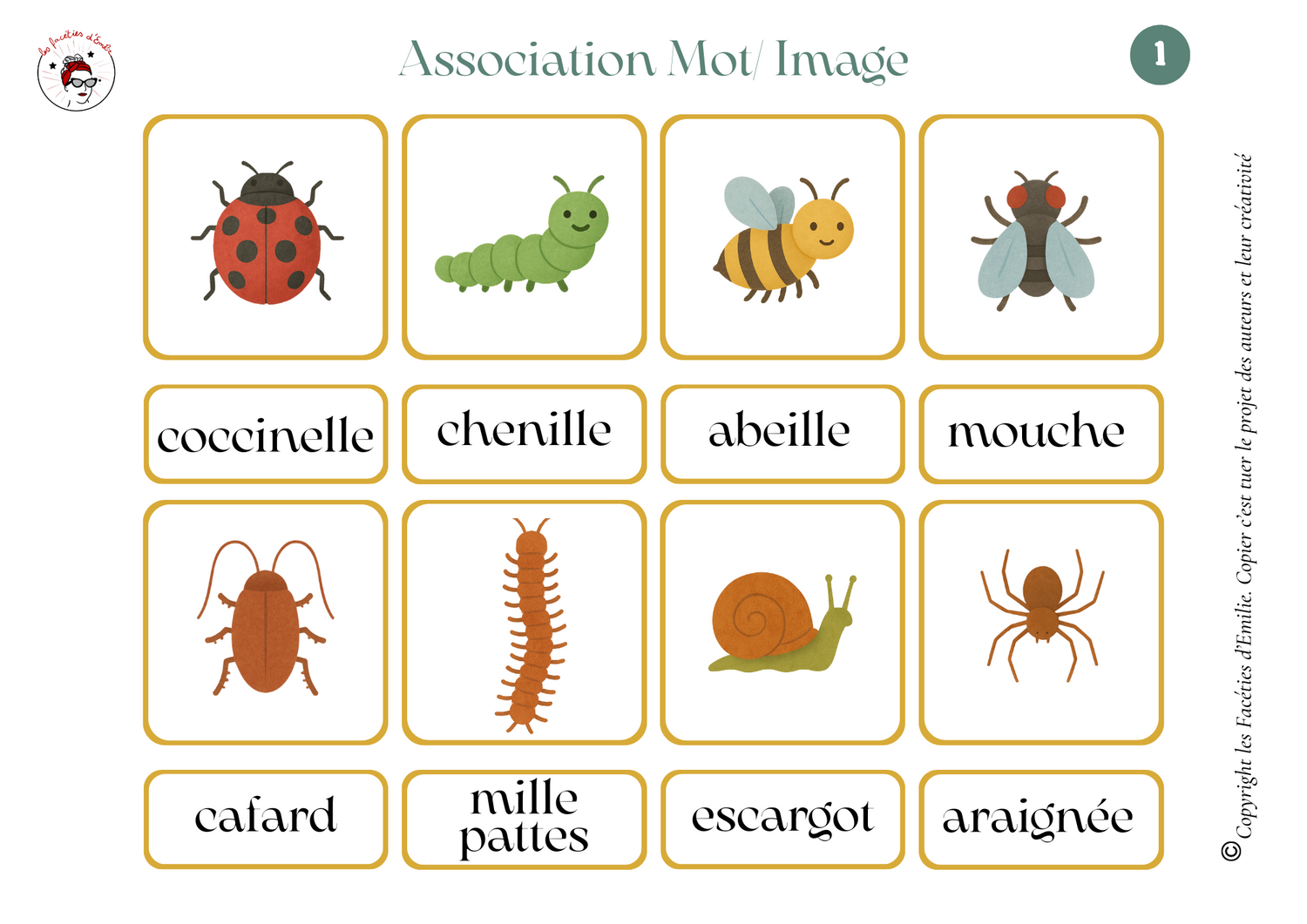 Association Mots/Images idéal clavier prédictif TD Snap