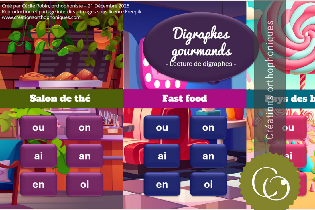 🍰 Digraphes gourmands