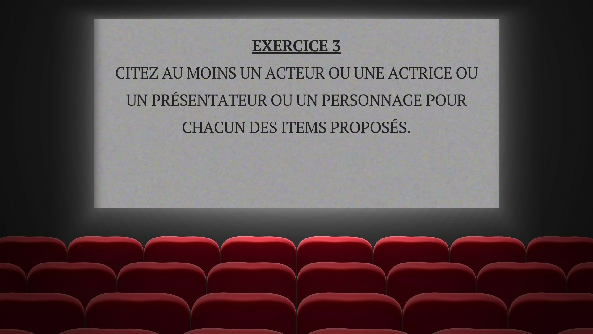 LE GRAND ECRAN