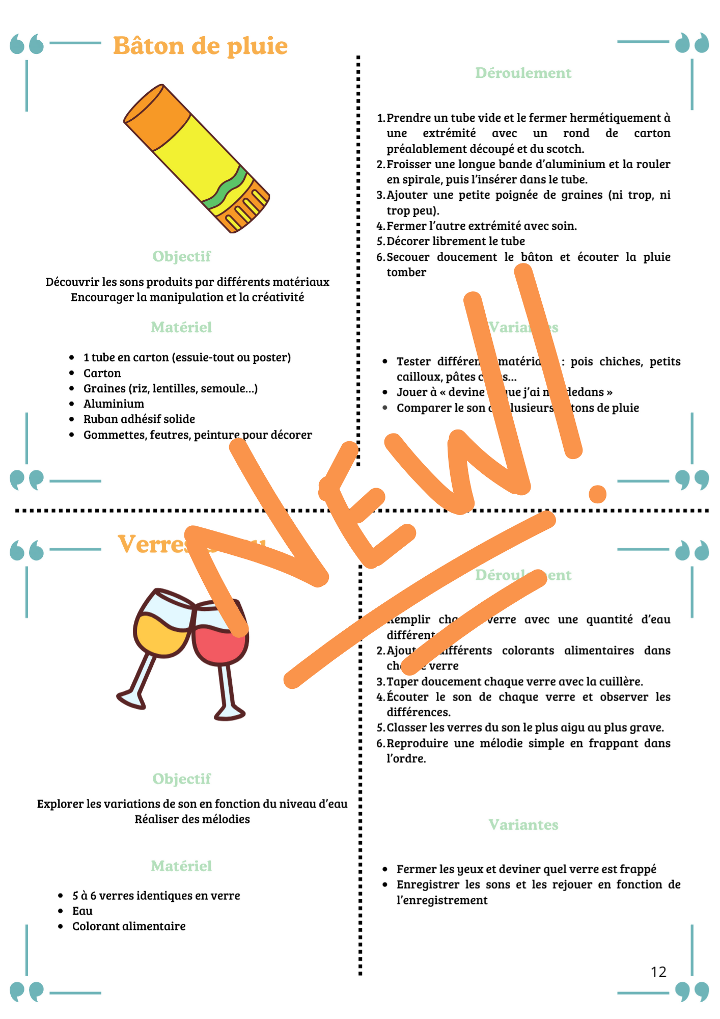 40 activités à réaliser à la maison pour stimuler l&