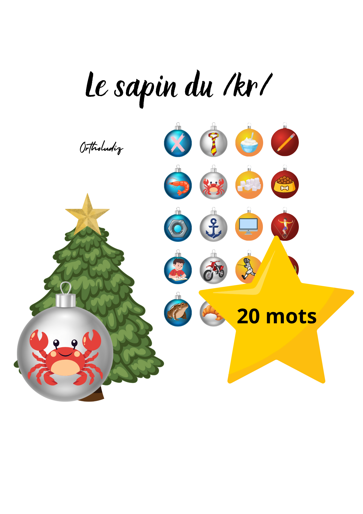 Le sapin du /kR/