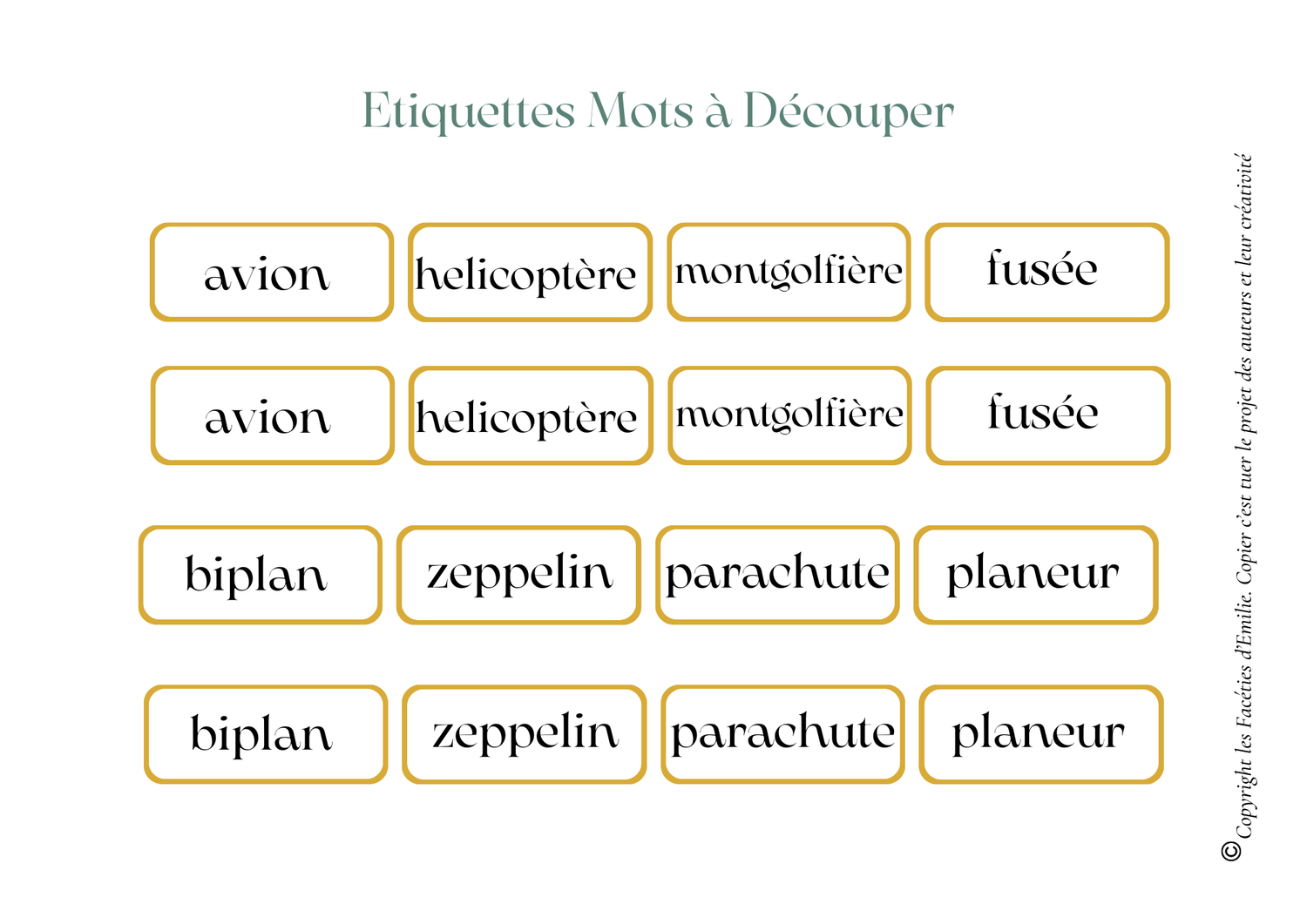Association Mots/Images idéal clavier prédictif TD Snap