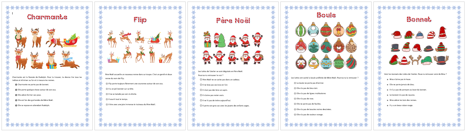 Lectures de Noël