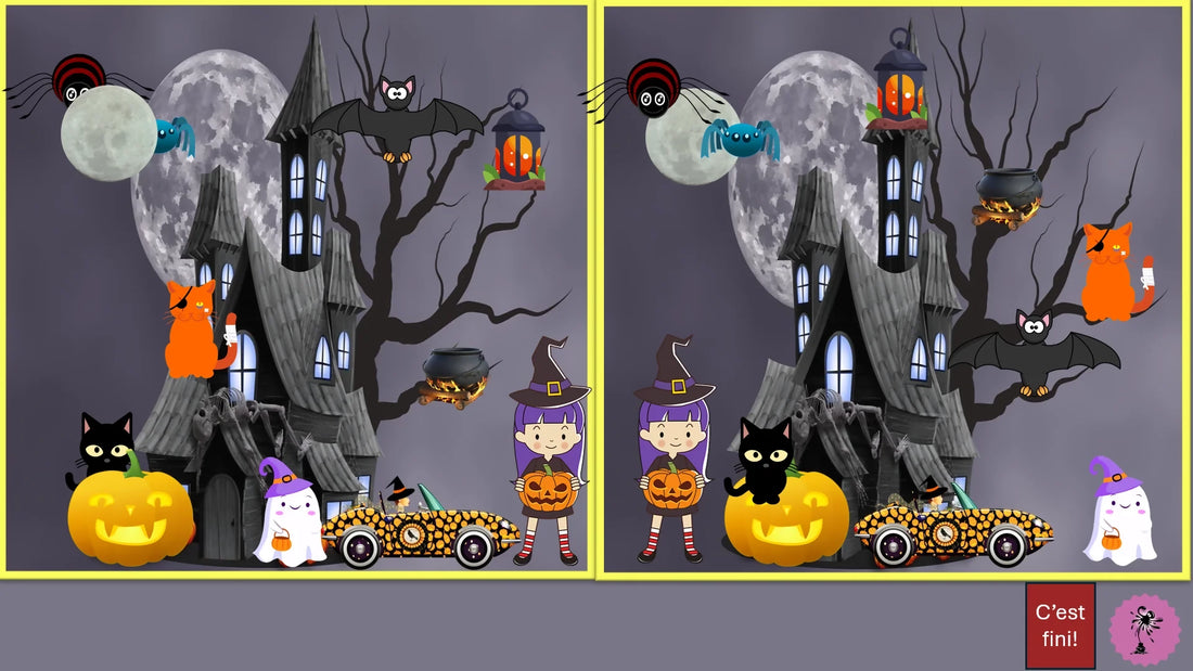 Jeu des 8 différences_Halloween