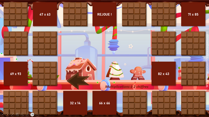La course au chocolat - jeu de l&
