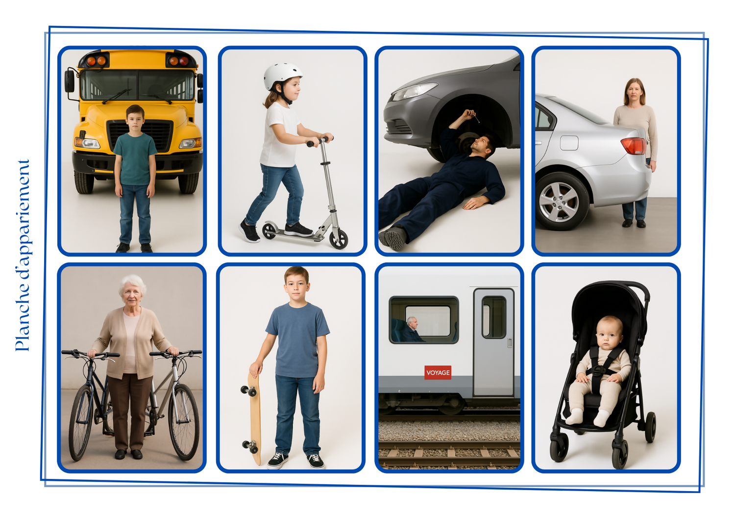 Mémory et Loto des Prépositions Spatiales