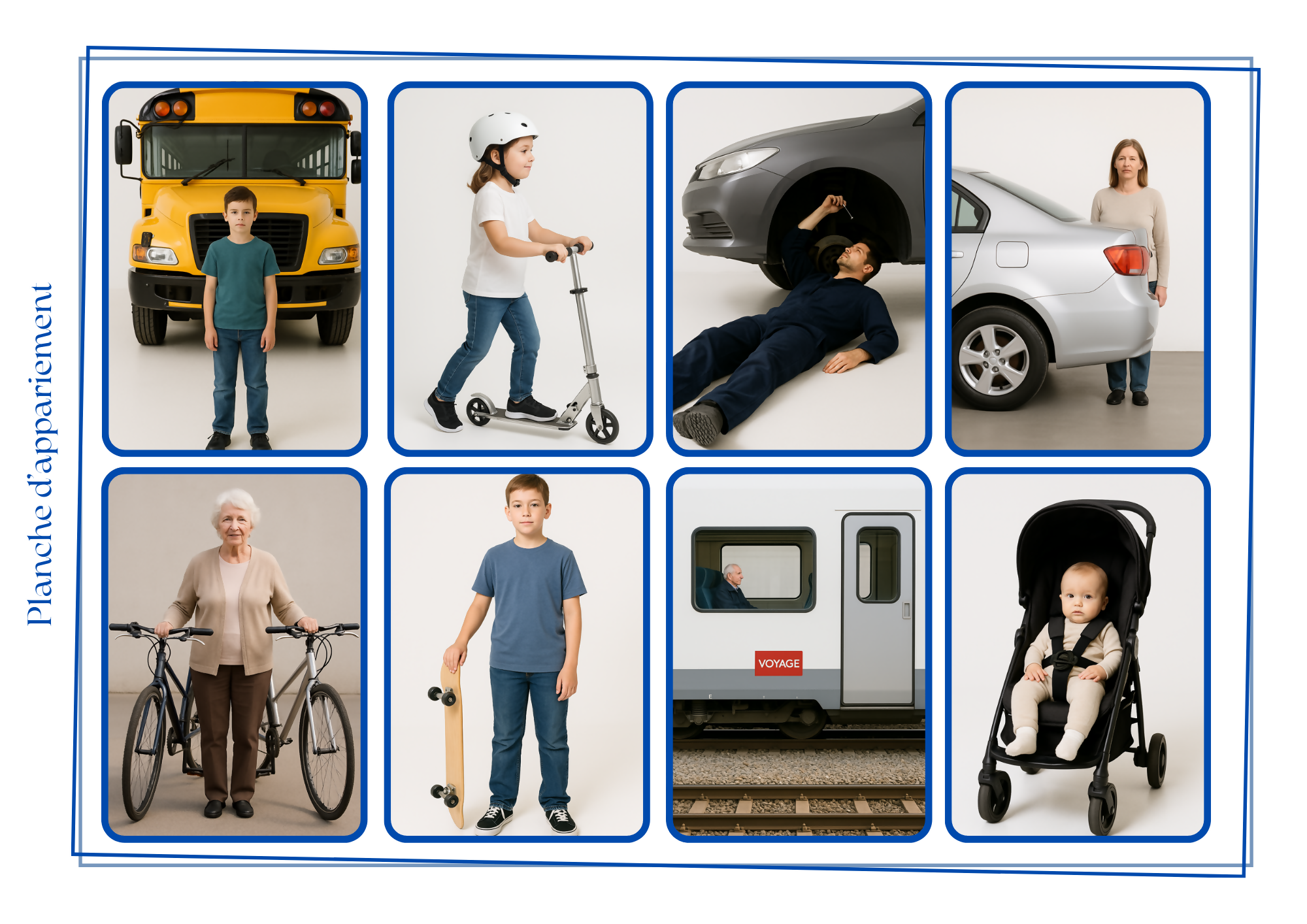 Mémory et Loto des Prépositions Spatiales