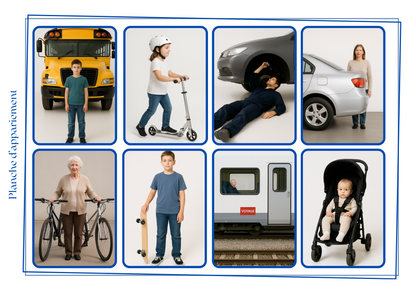 Mémory et Loto des Prépositions Spatiales