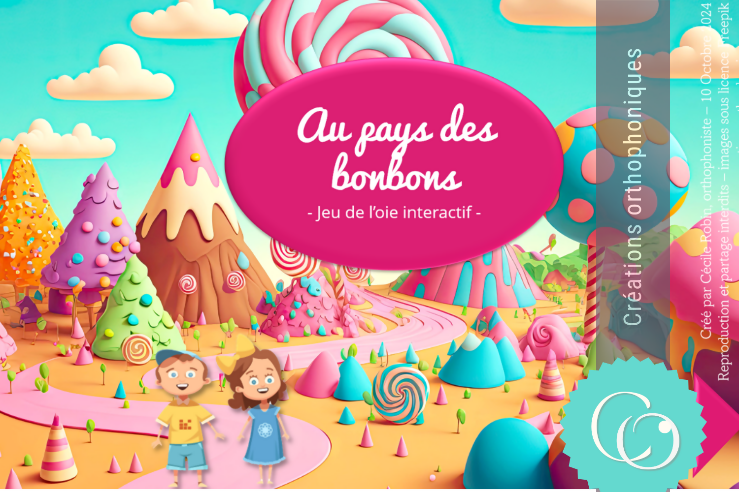 Au pays des bonbons - jeu de l&