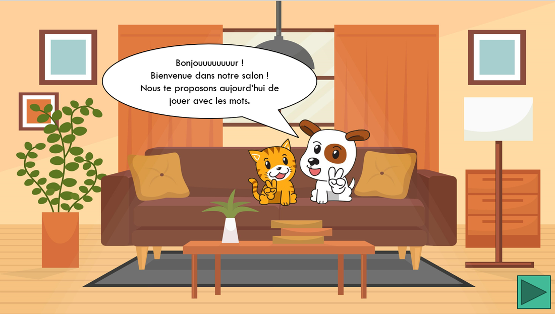 Bienvenue dans le salon de Spéculoos et Victor