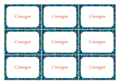 Template de cartes de Noël
