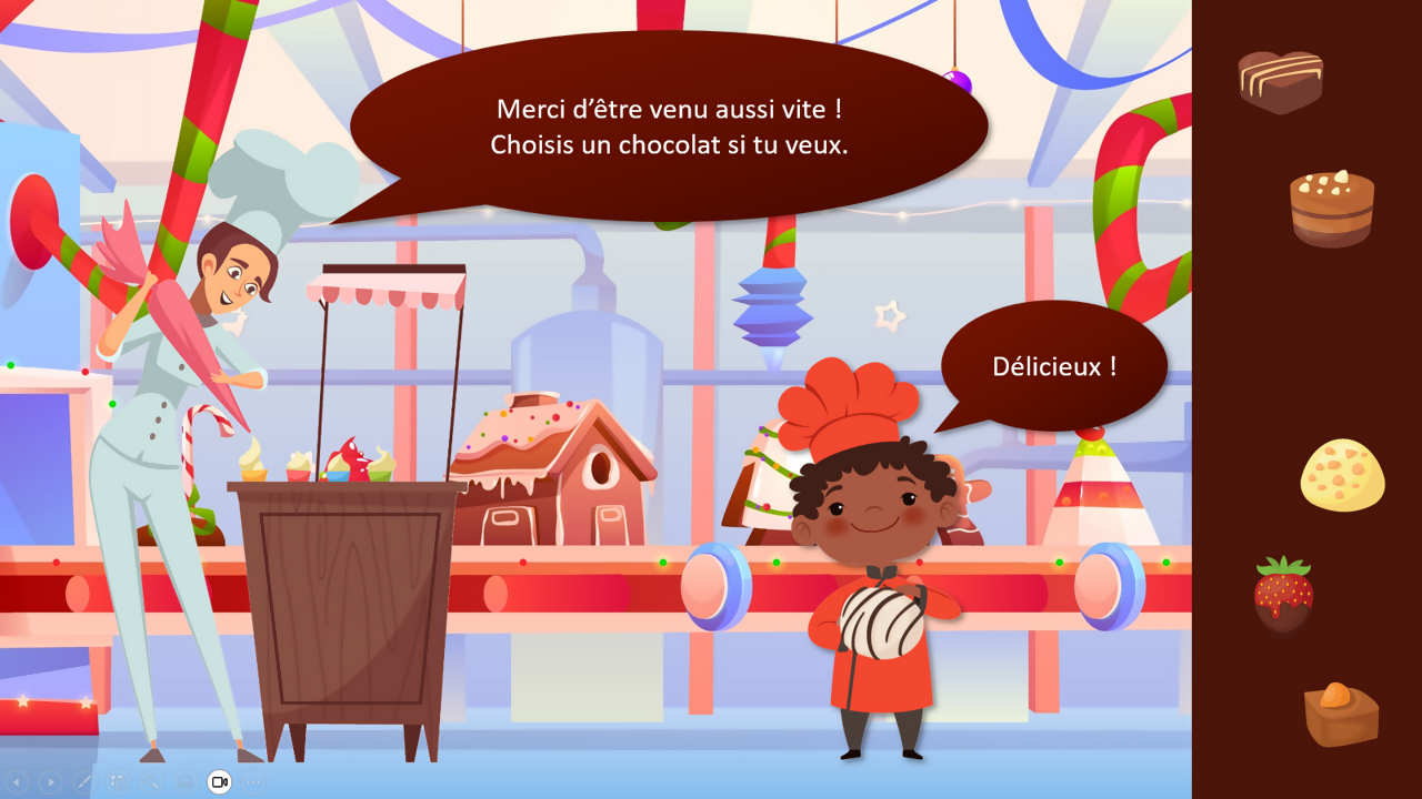 La course au chocolat - jeu de l&
