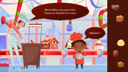 La course au chocolat - jeu de l&