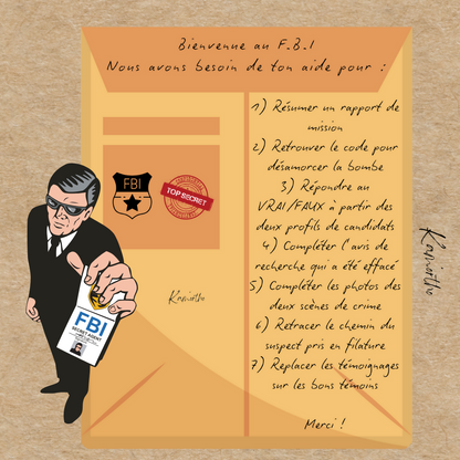 Bienvenue au F.B.I