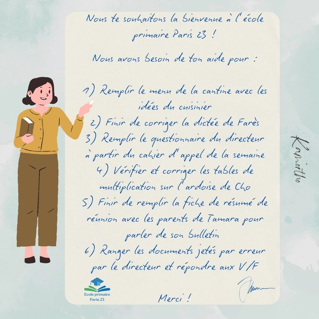 Bienvenue à l&
