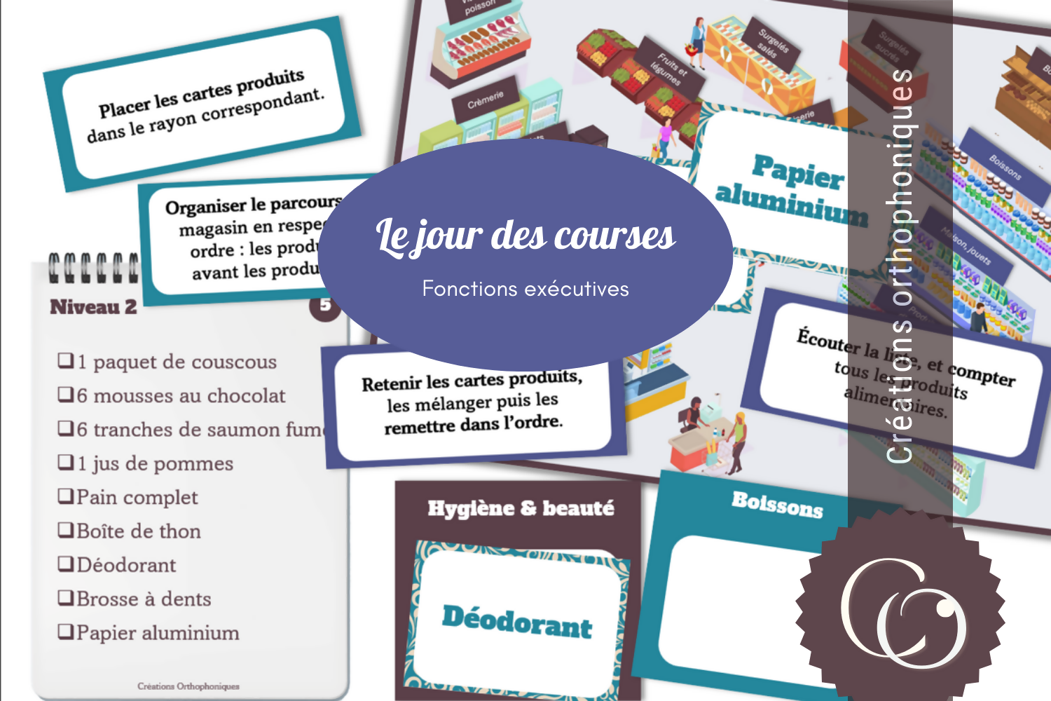 🛒 Le jour des courses