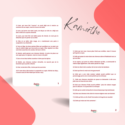 Mauvais colis - décorations de Noël