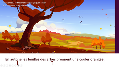 Phrases de saison - Automne - EXTRAIT GRATUIT