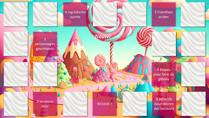 Au pays des bonbons - jeu de l&