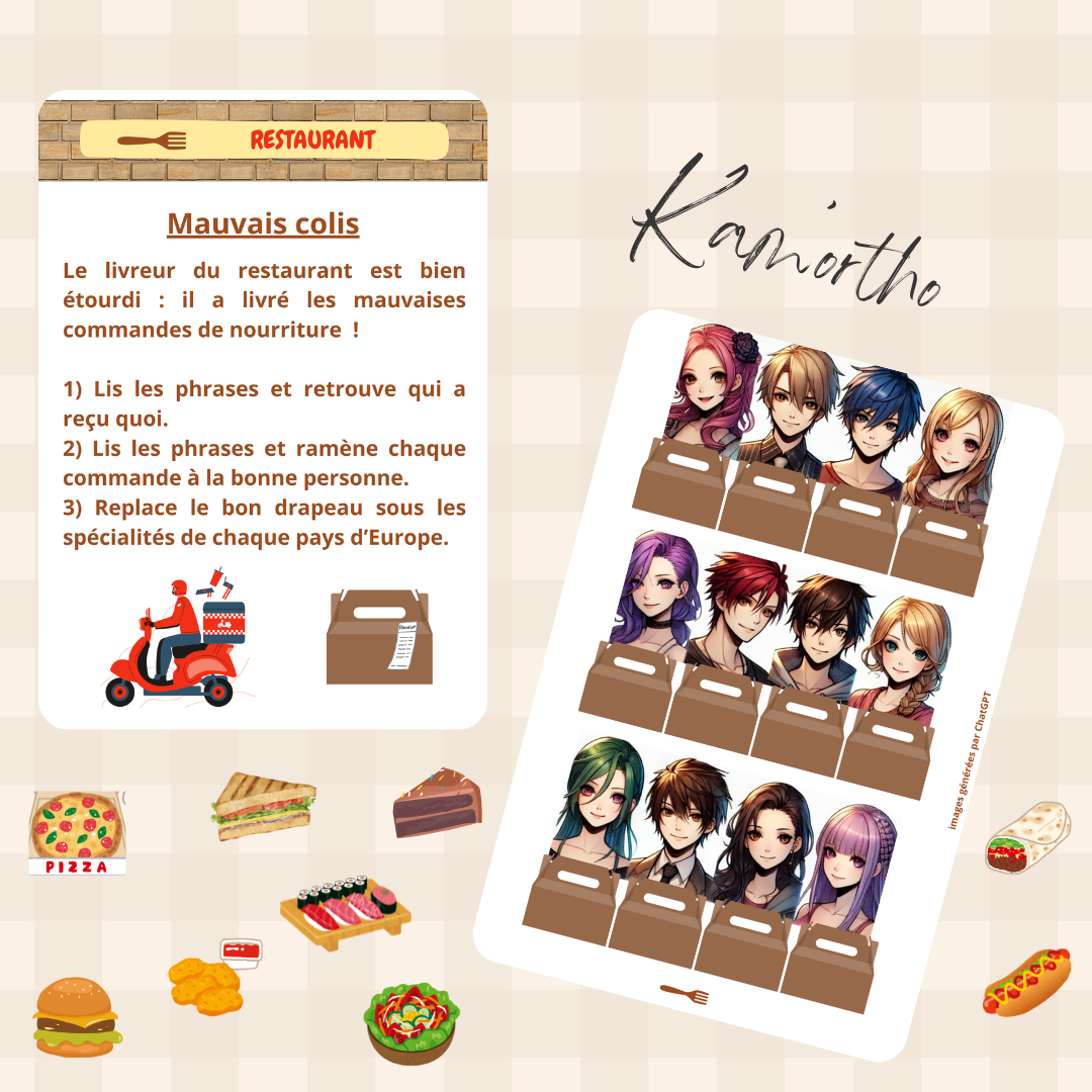 Mauvais colis - restaurant