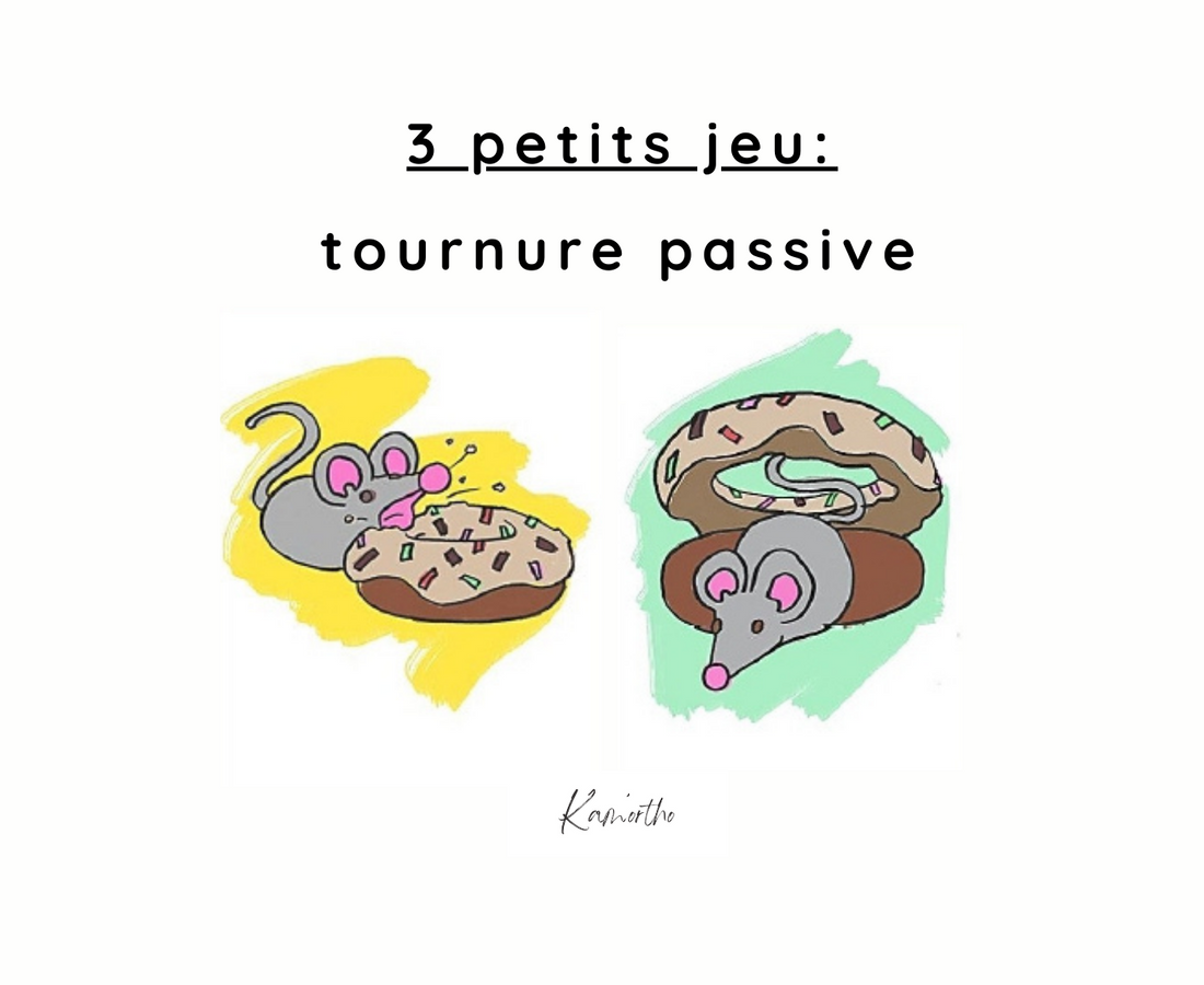 3 petits jeux - tournure passive