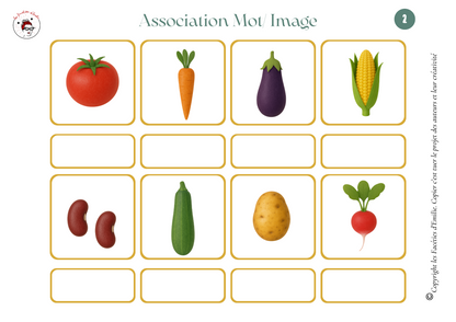 Association Mots/Images idéal clavier prédictif TD Snap