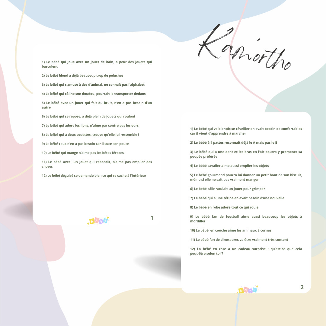 Mauvais colis - Anniversaires (bébés)