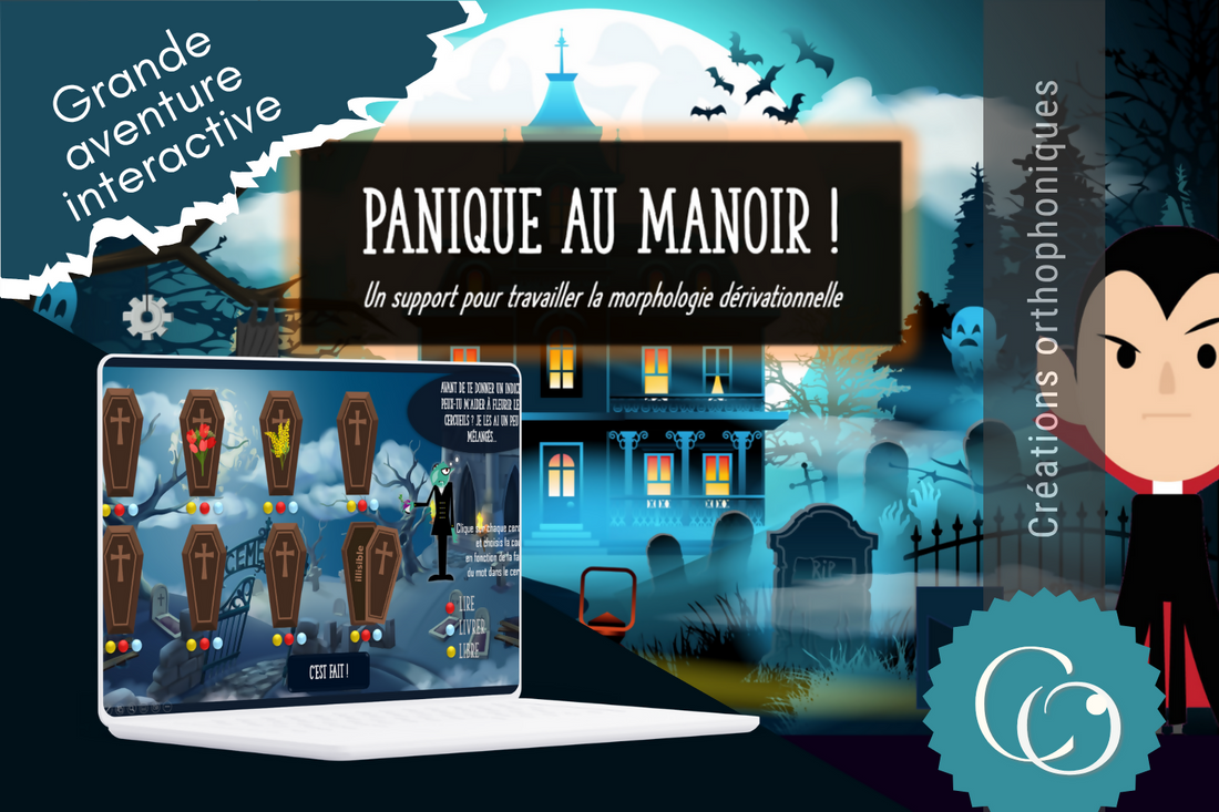Panique au manoir - Episode 1 - Morphologie dérivationnelle GRATUIT