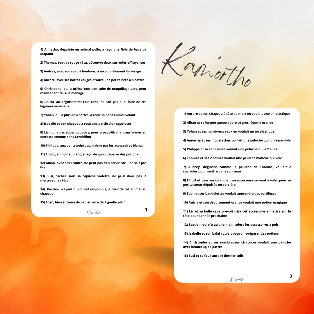 Mauvais colis - Halloween