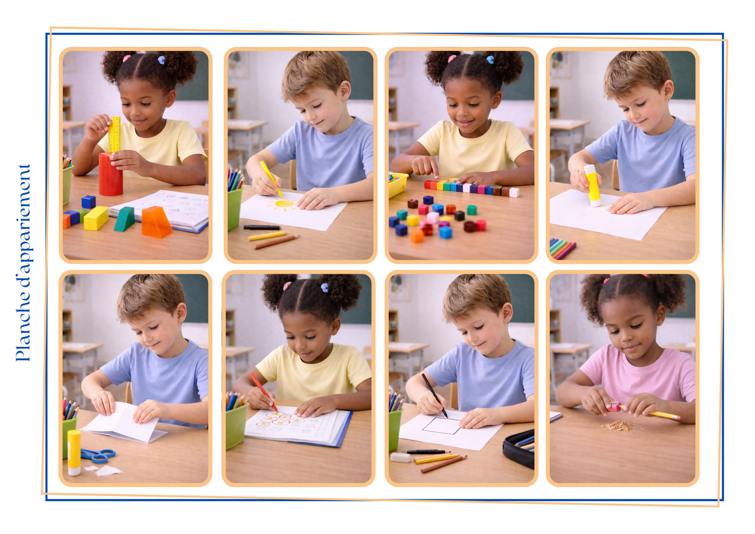 Ensemble de 5 Loto et Mémory des Actions