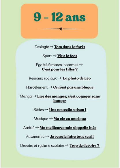 Comprendre et Débattre 9-12 ans