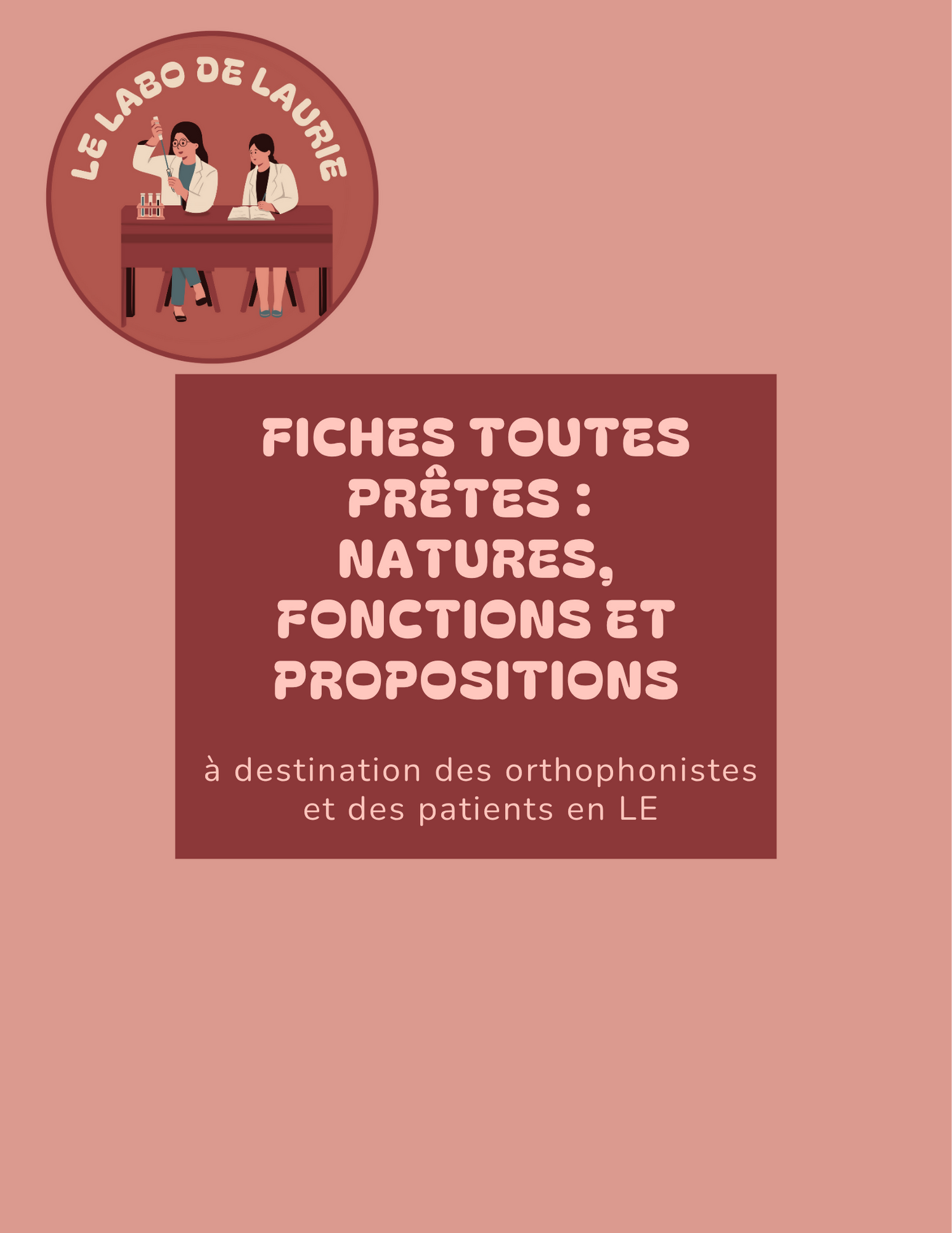 Grammaire : natures, fonctions et propositions